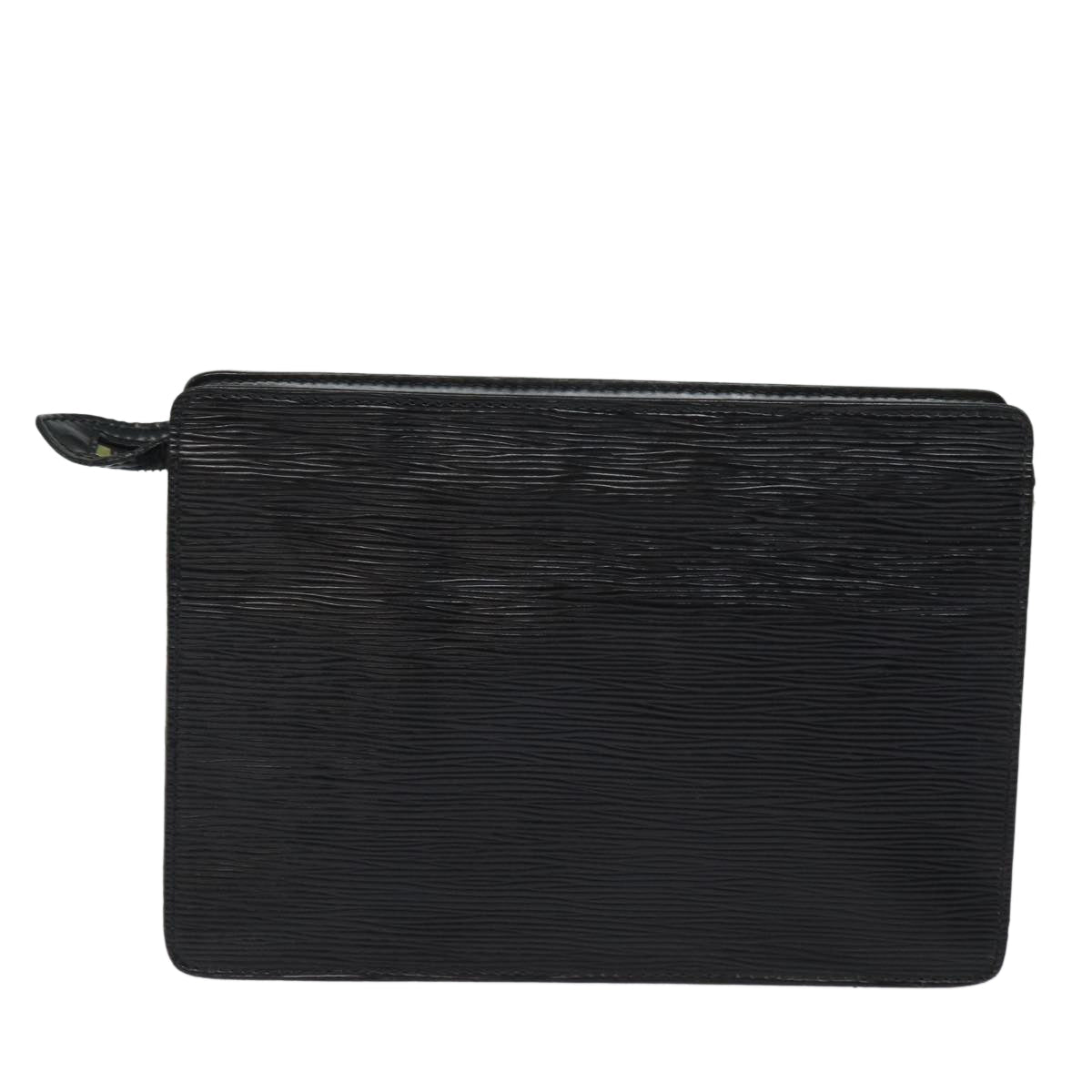 LOUIS VUITTON Epi Pochette Homme Clutch Bag Black Noir M52522 LV 77981