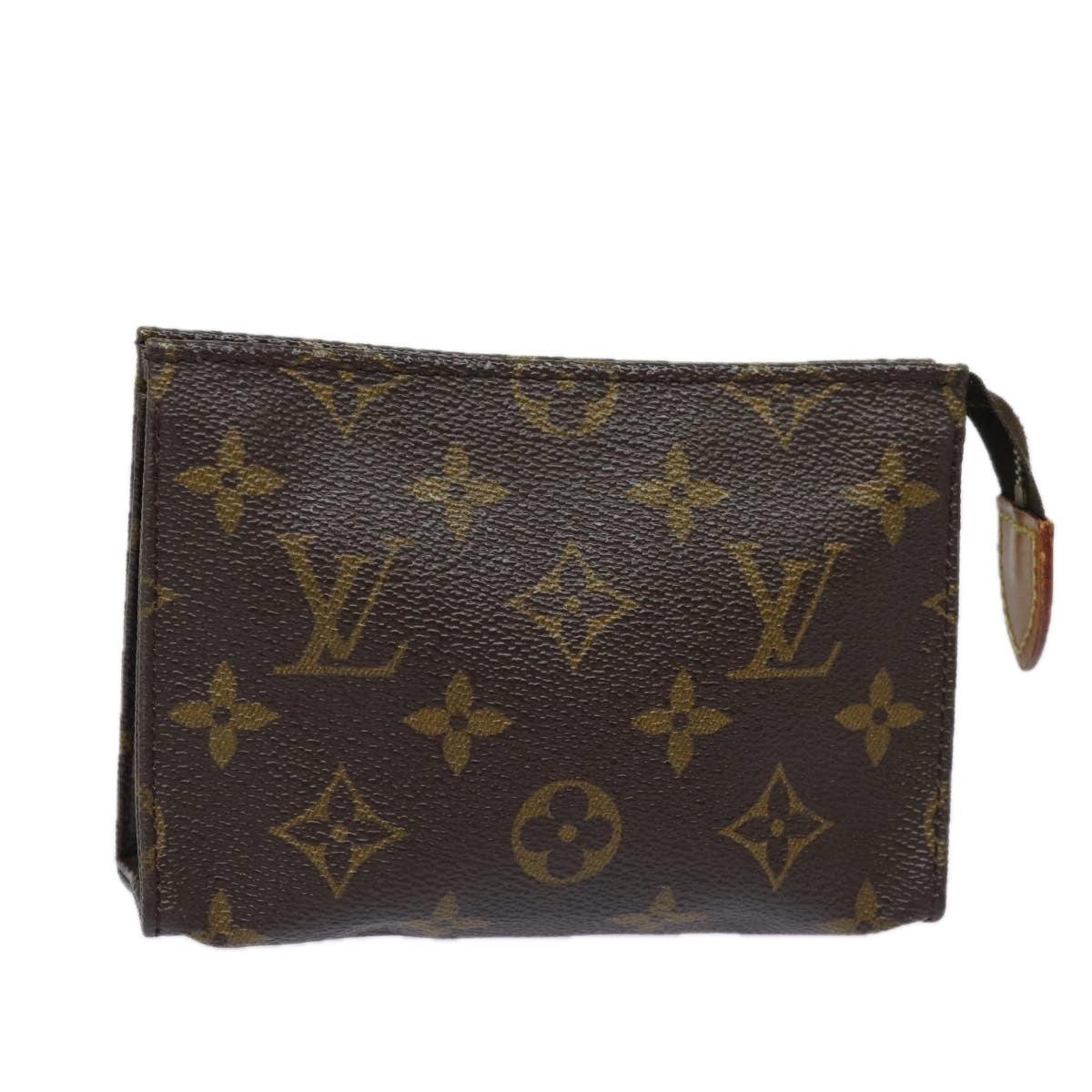 LOUIS VUITTON Monogram Poche Toilette 15 Pouch M47546 LV 78003