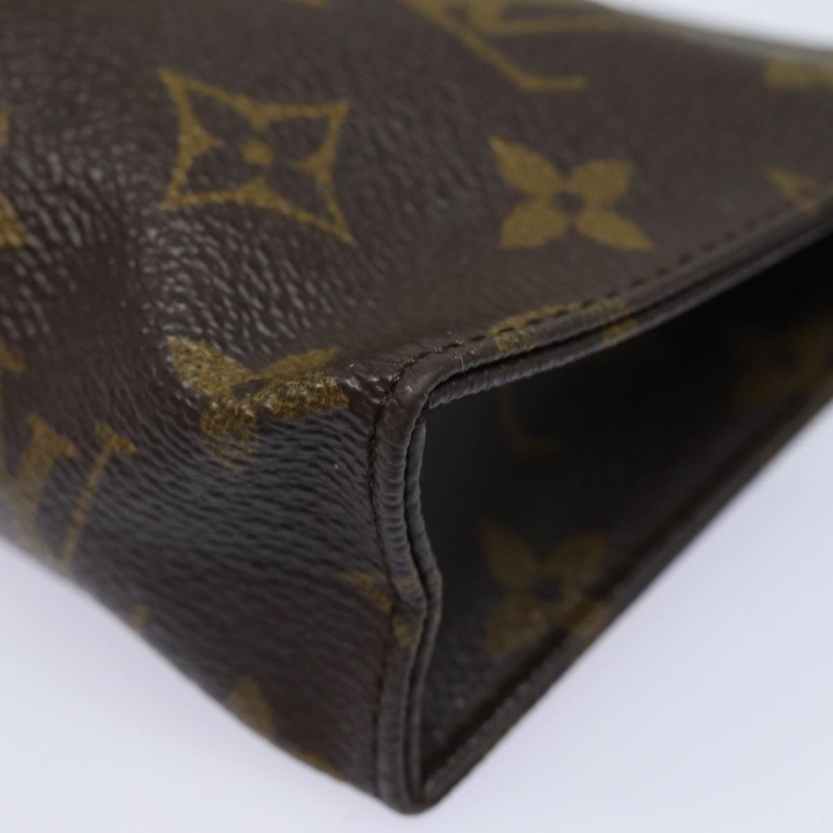 LOUIS VUITTON Monogram Poche Toilette 15 Pouch M47546 LV 78003