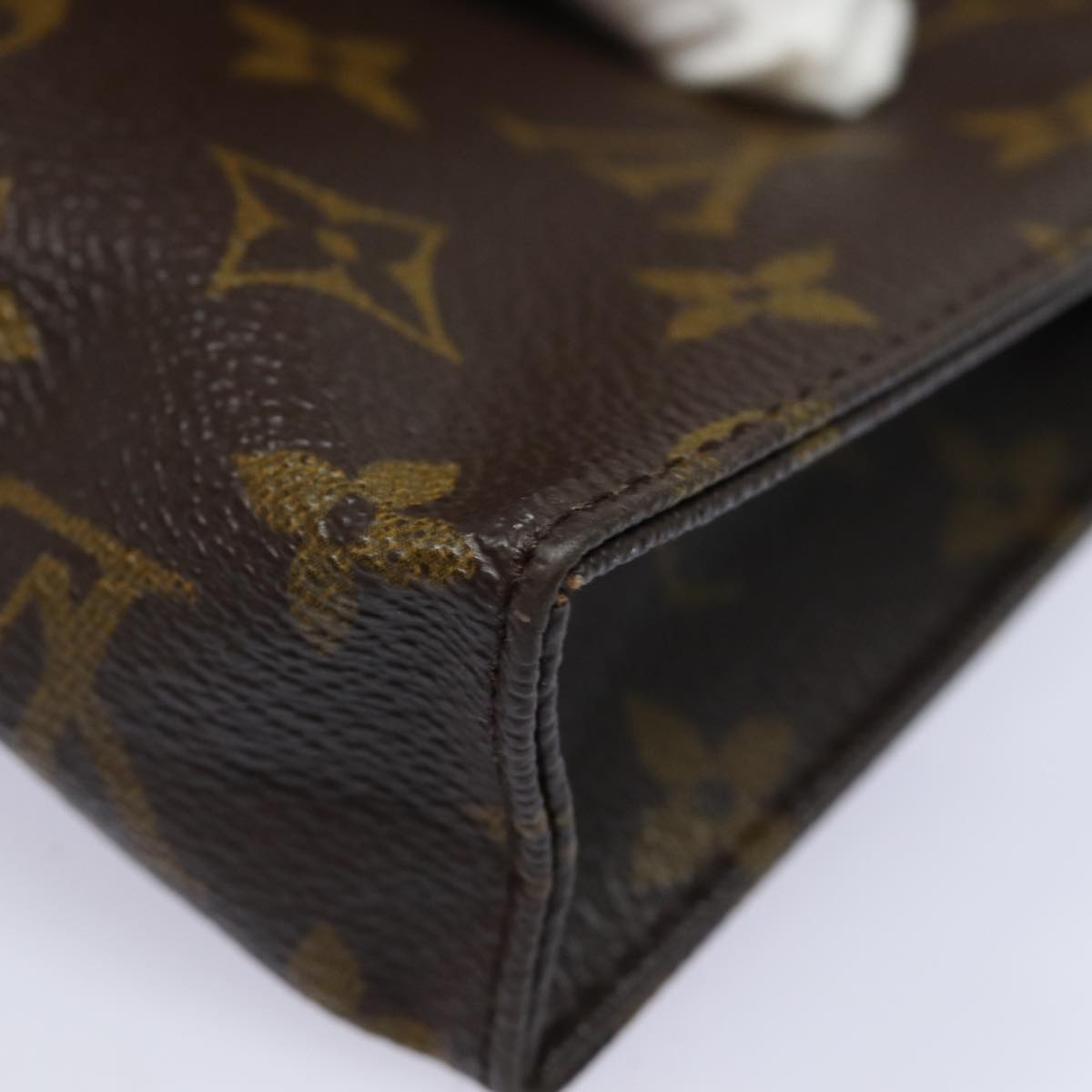 LOUIS VUITTON Monogram Poche Toilette 15 Pouch M47546 LV 78003
