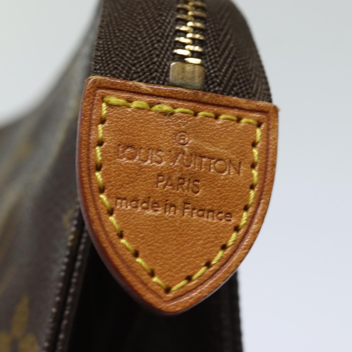 LOUIS VUITTON Monogram Poche Toilette 15 Pouch M47546 LV 78003