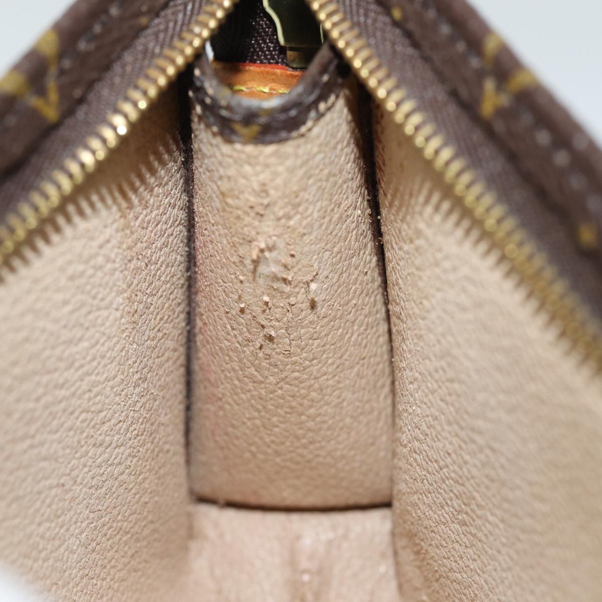LOUIS VUITTON Monogram Poche Toilette 15 Pouch M47546 LV 78003