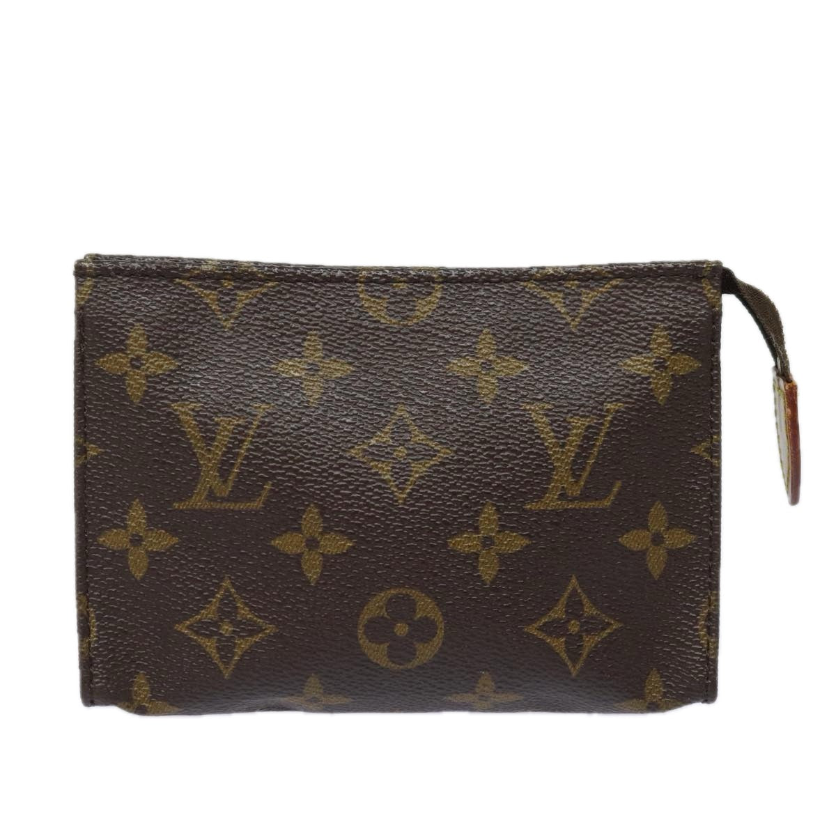 LOUIS VUITTON Monogram Poche Toilette 15 Pouch M47546 LV 78003