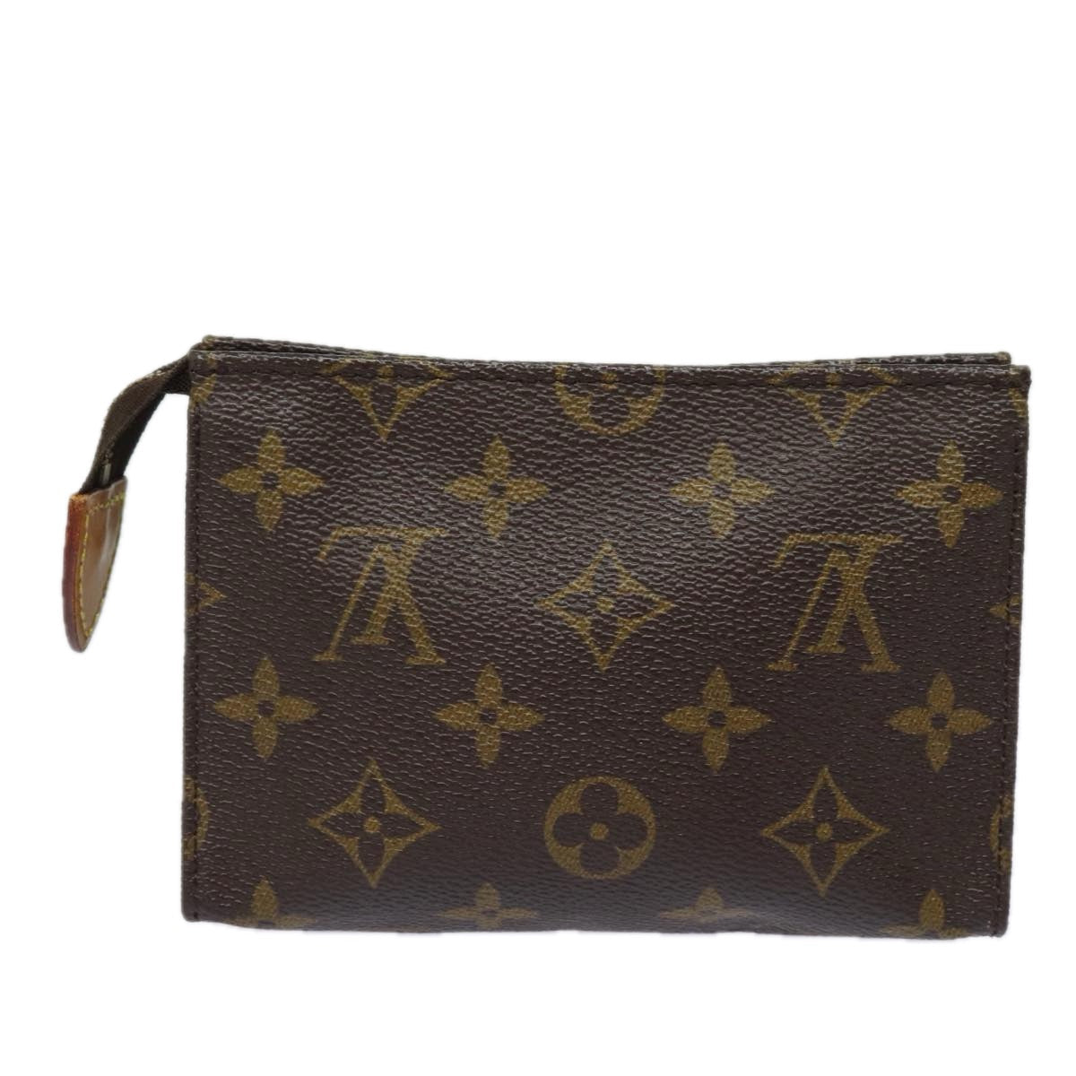 LOUIS VUITTON Monogram Poche Toilette 15 Pouch M47546 LV 78003