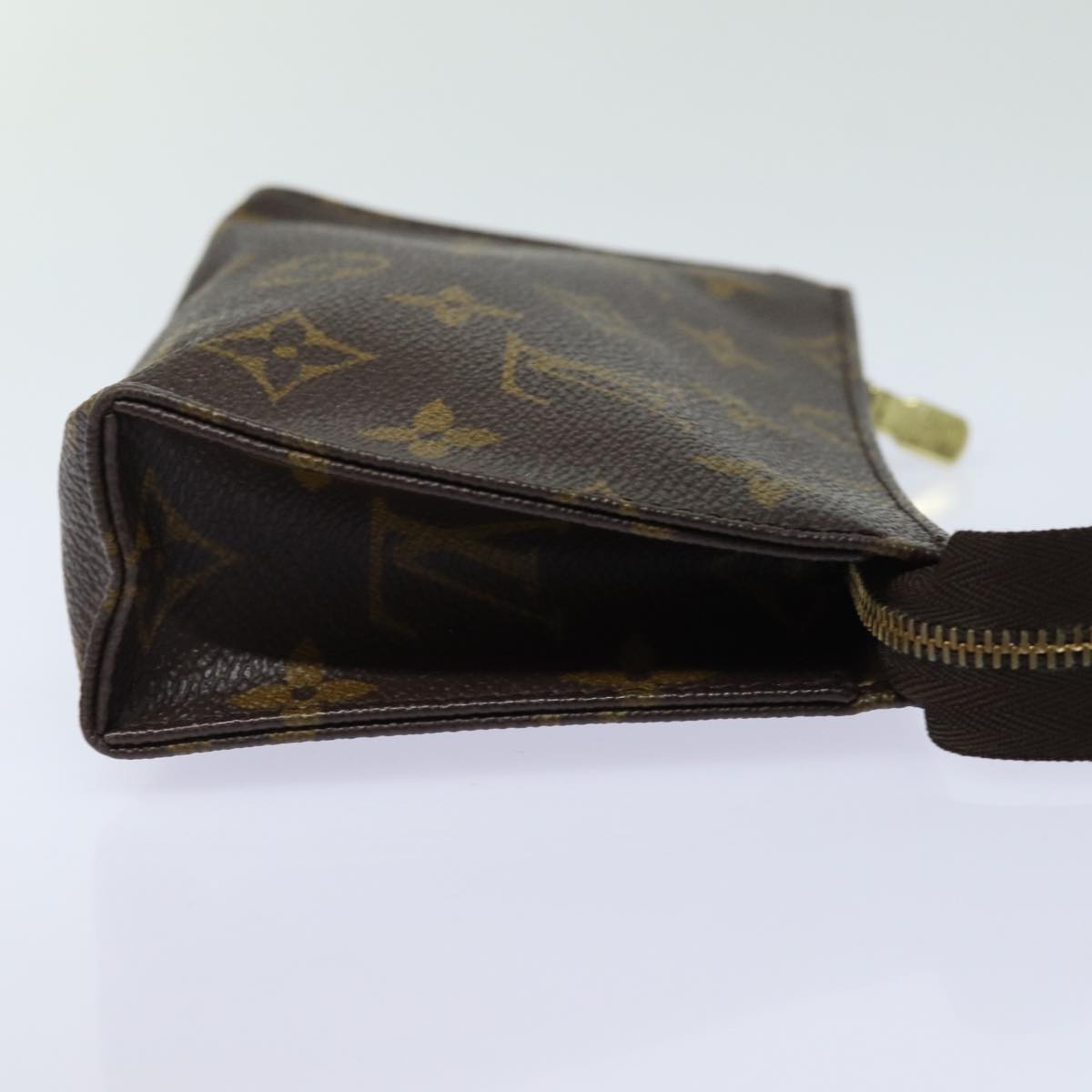 LOUIS VUITTON Monogram Poche Toilette 15 Pouch M47546 LV 78003