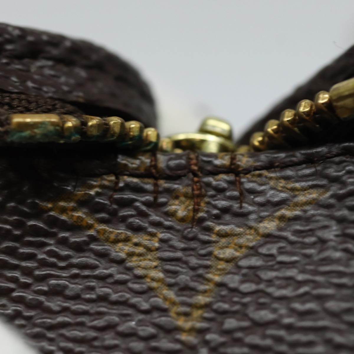 LOUIS VUITTON Monogram Poche Toilette 15 Pouch M47546 LV 78003