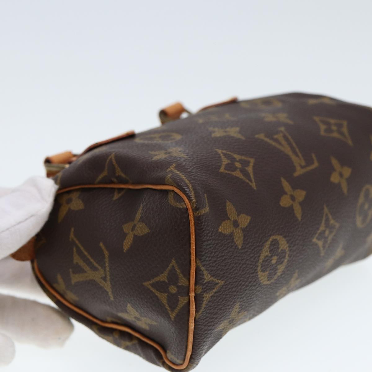 LOUIS VUITTON Monogram Mini Speedy Hand Bag M41534 LV 78005