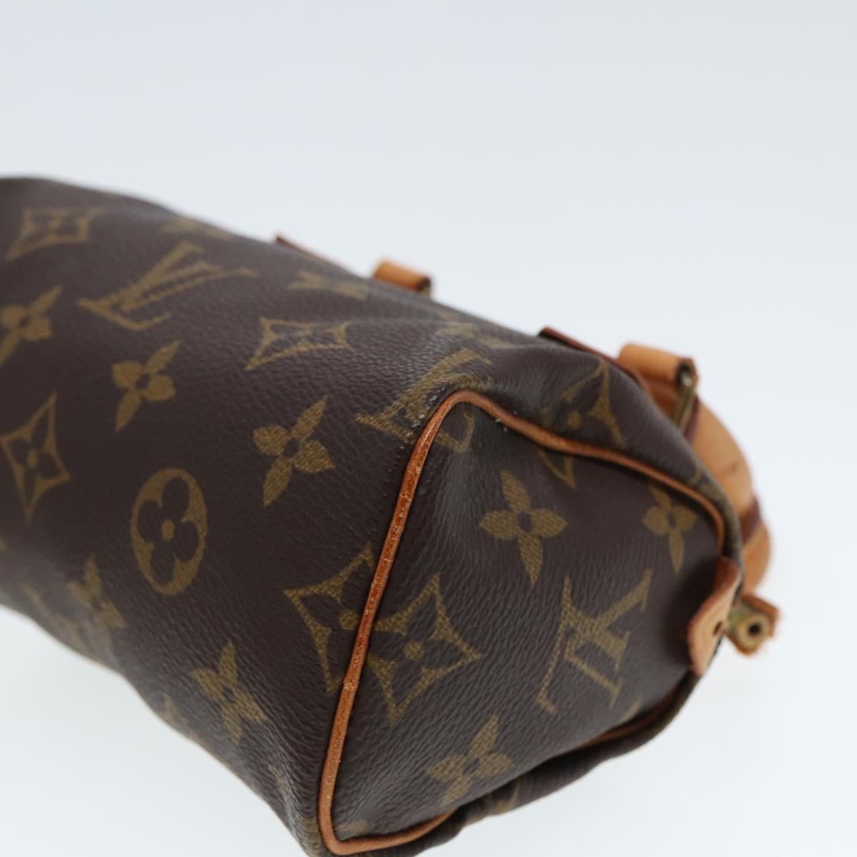 LOUIS VUITTON Monogram Mini Speedy Hand Bag M41534 LV 78005