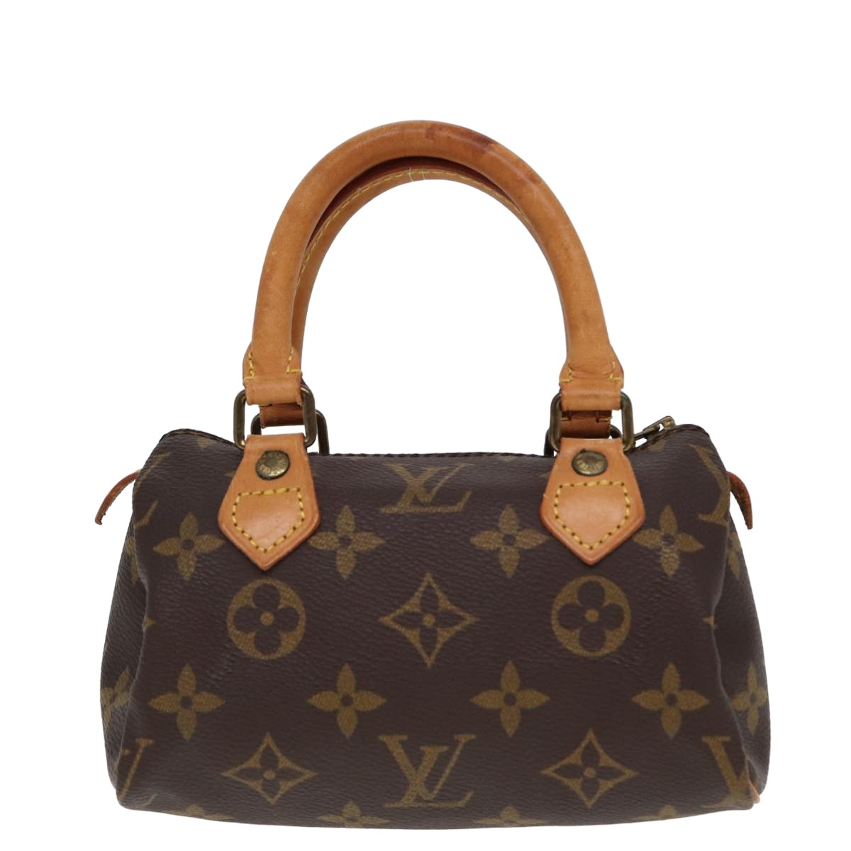 LOUIS VUITTON Monogram Mini Speedy Hand Bag M41534 LV 78005