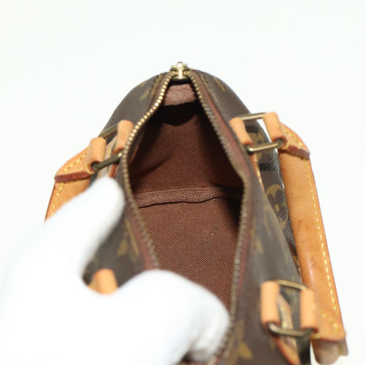 LOUIS VUITTON Monogram Mini Speedy Hand Bag M41534 LV 78005