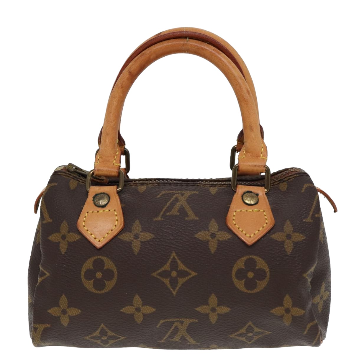 LOUIS VUITTON Monogram Mini Speedy Hand Bag M41534 LV 78005