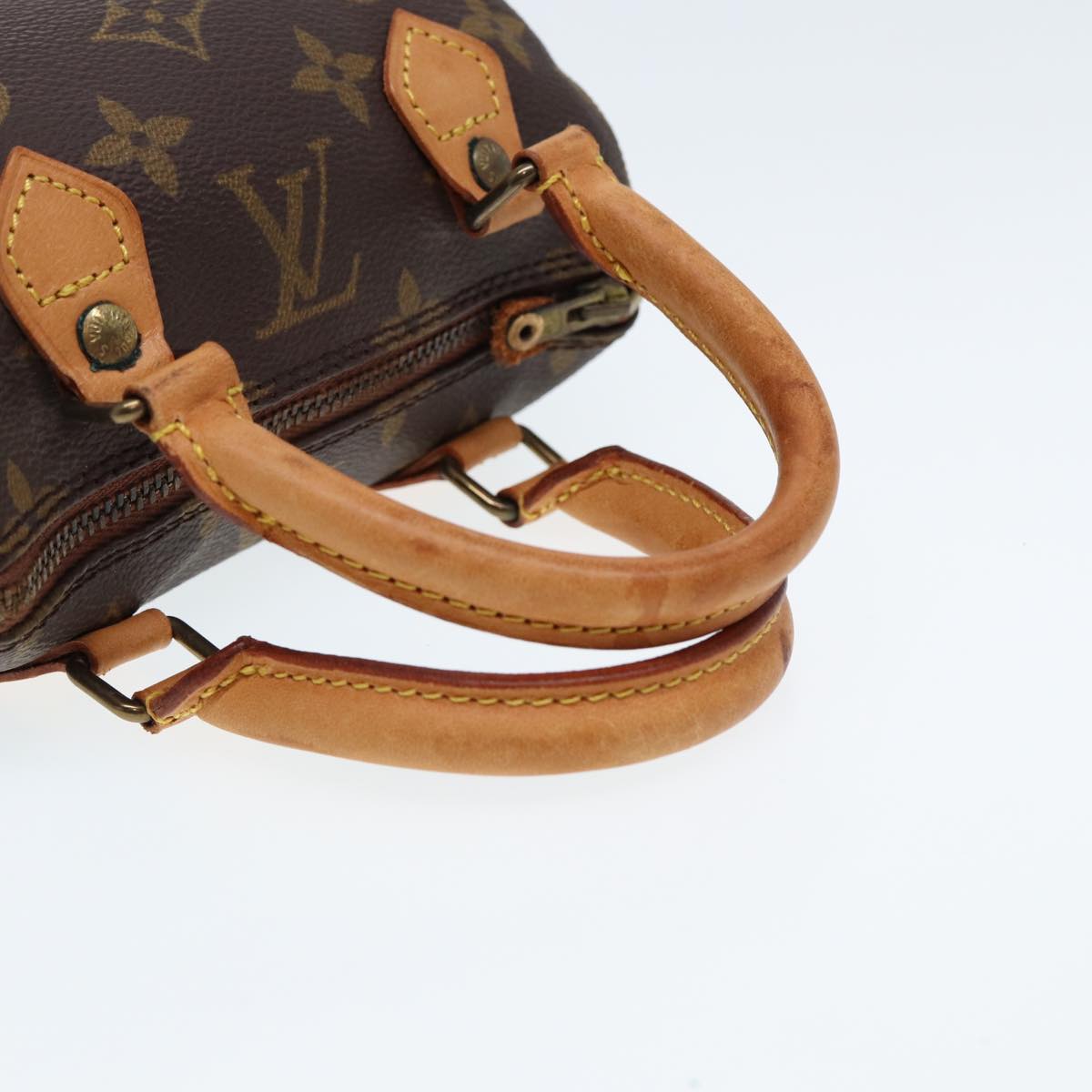 LOUIS VUITTON Monogram Mini Speedy Hand Bag M41534 LV 78005