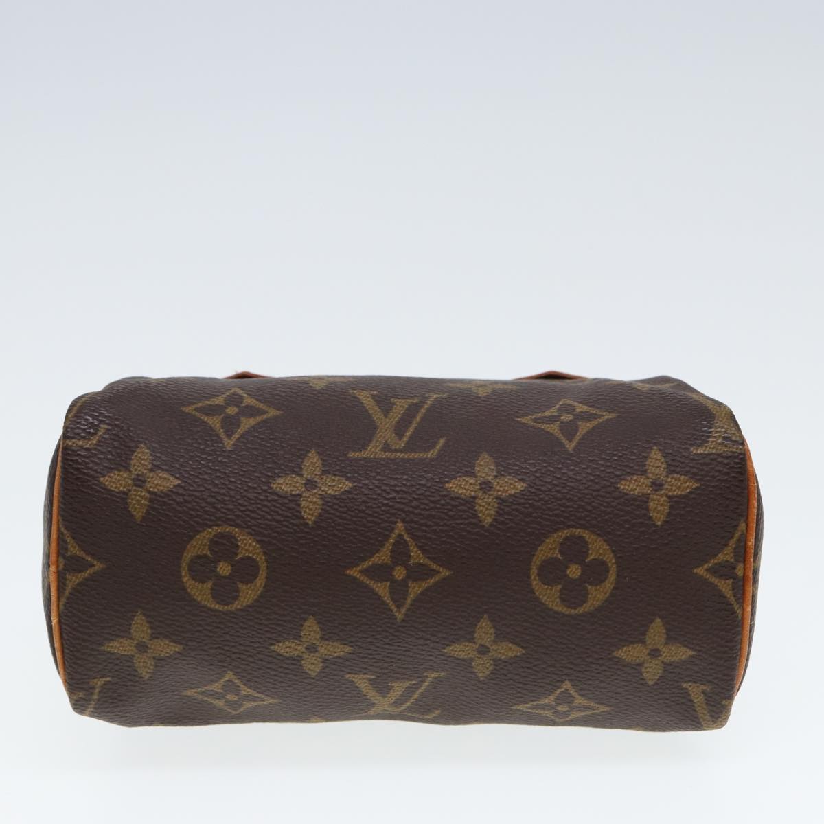 LOUIS VUITTON Monogram Mini Speedy Hand Bag M41534 LV 78005