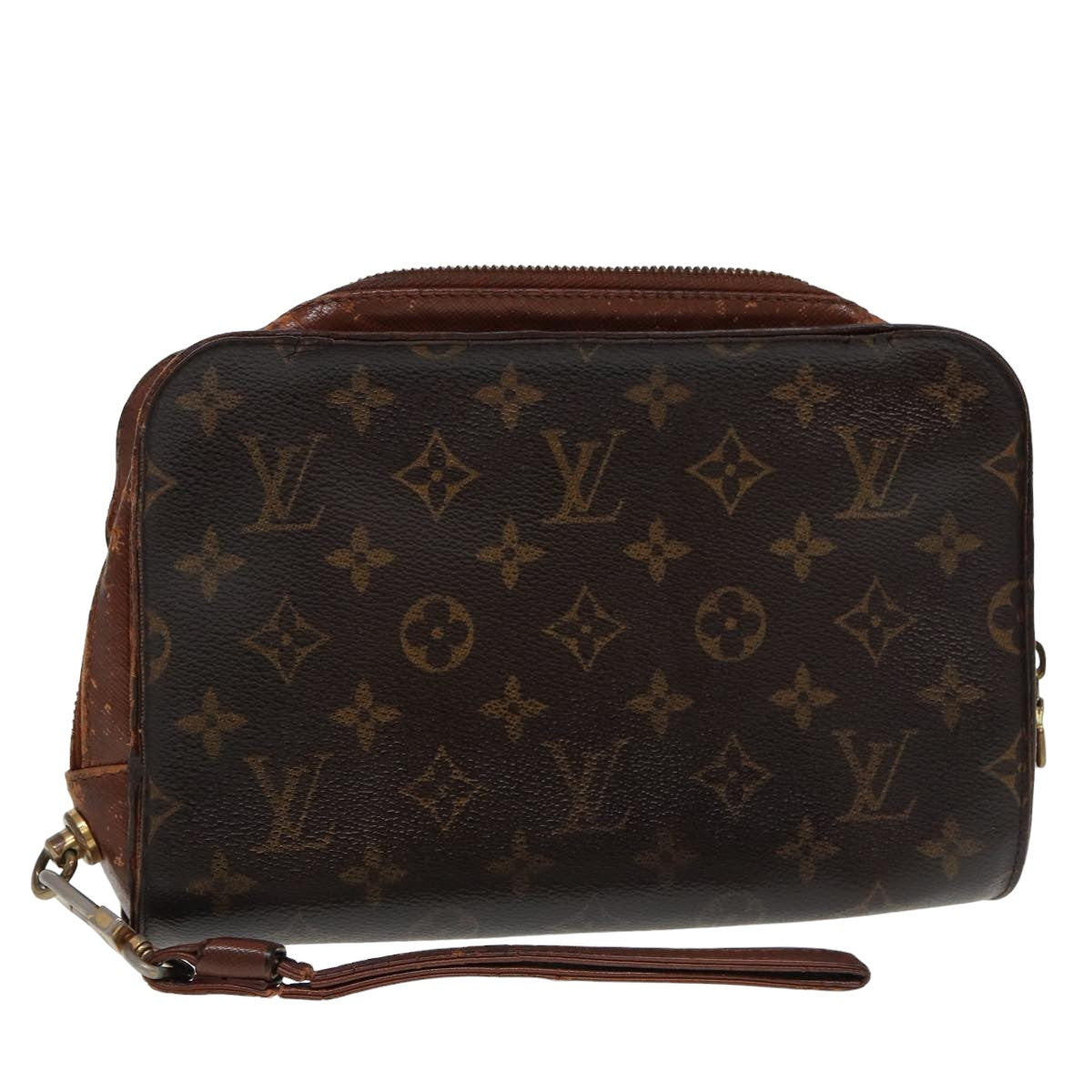 LOUIS VUITTON Monogram Orsay Clutch Bag M51790 LV 78016