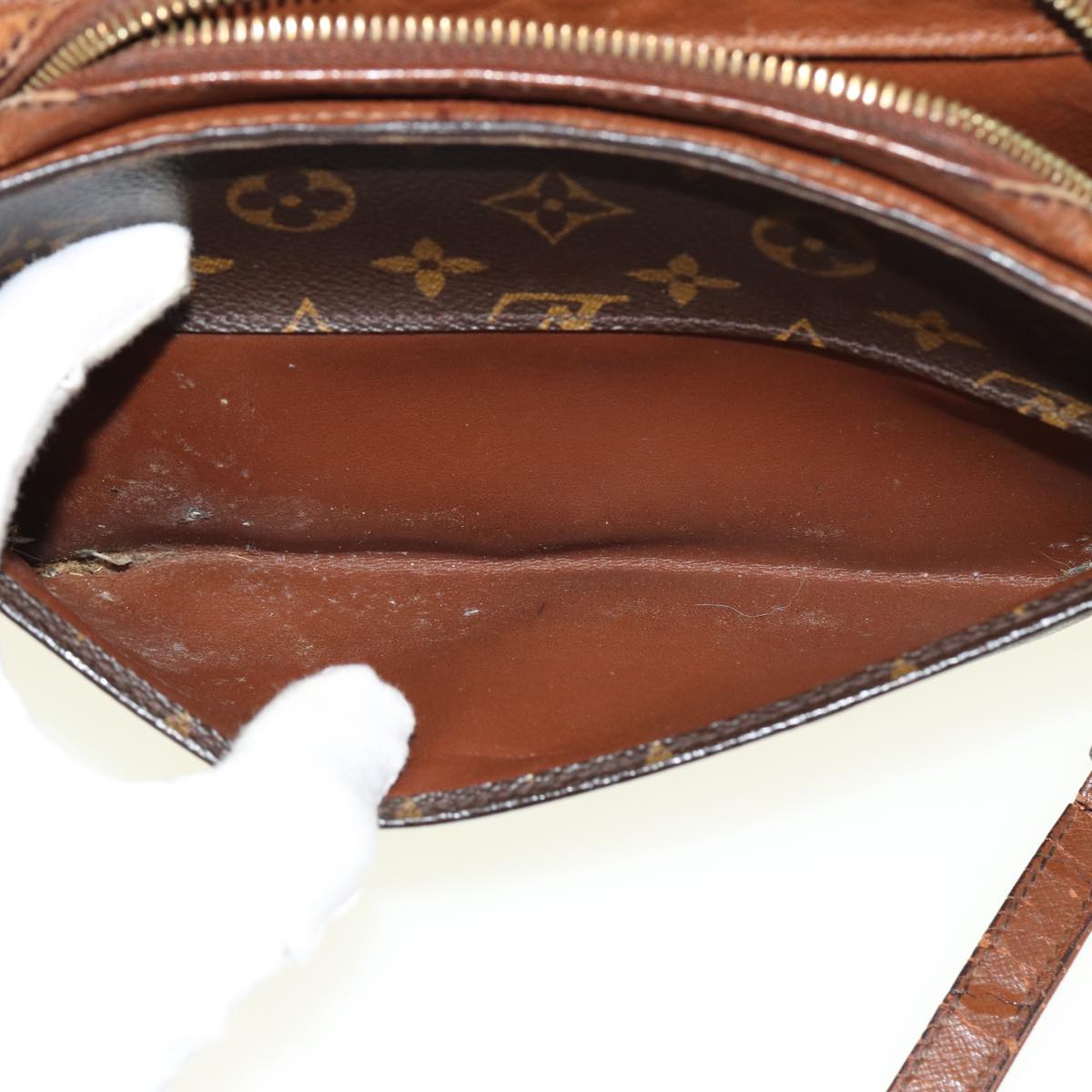 LOUIS VUITTON Monogram Orsay Clutch Bag M51790 LV 78016