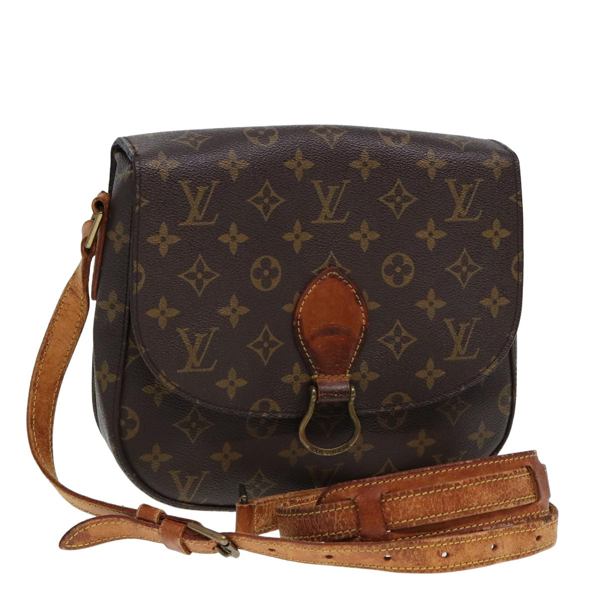 LOUIS VUITTON Monogram Saint Cloud GM Shoulder Bag M51242 78025