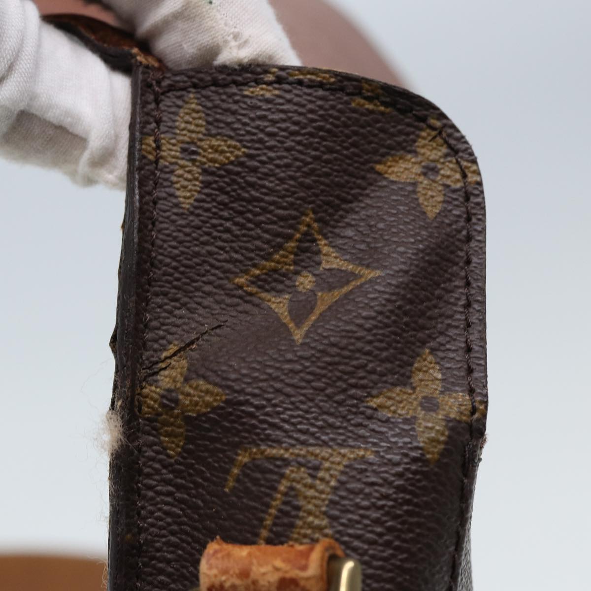 LOUIS VUITTON Monogram Saint Cloud GM Shoulder Bag M51242 78025