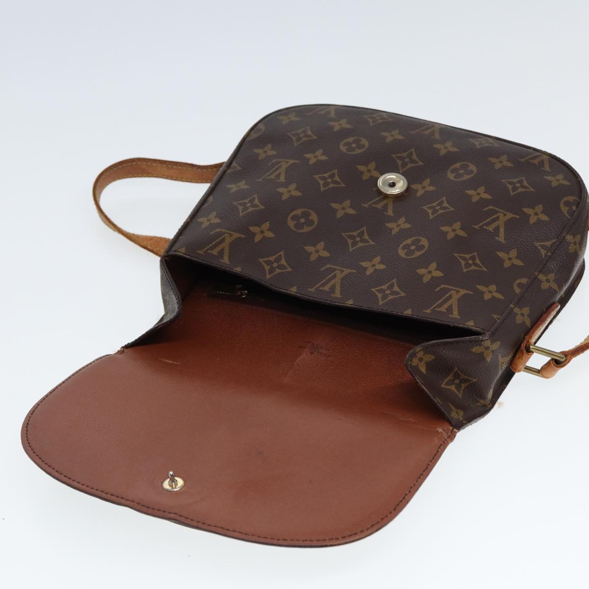 LOUIS VUITTON Monogram Saint Cloud GM Shoulder Bag M51242 78025
