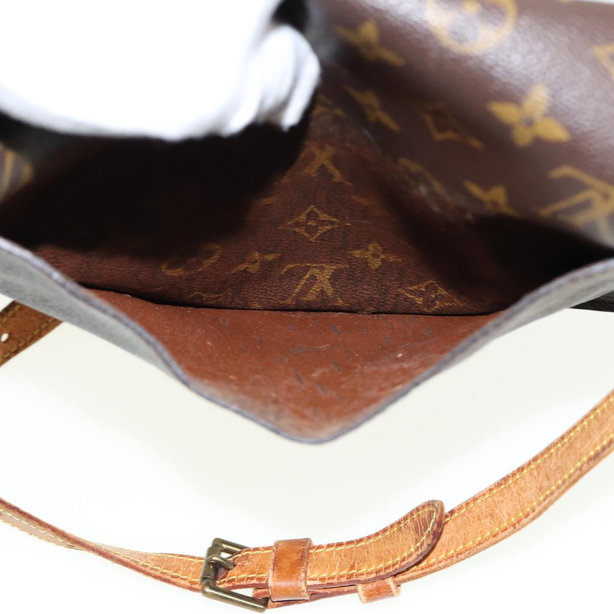 LOUIS VUITTON Monogram Saint Cloud GM Shoulder Bag M51242 78025