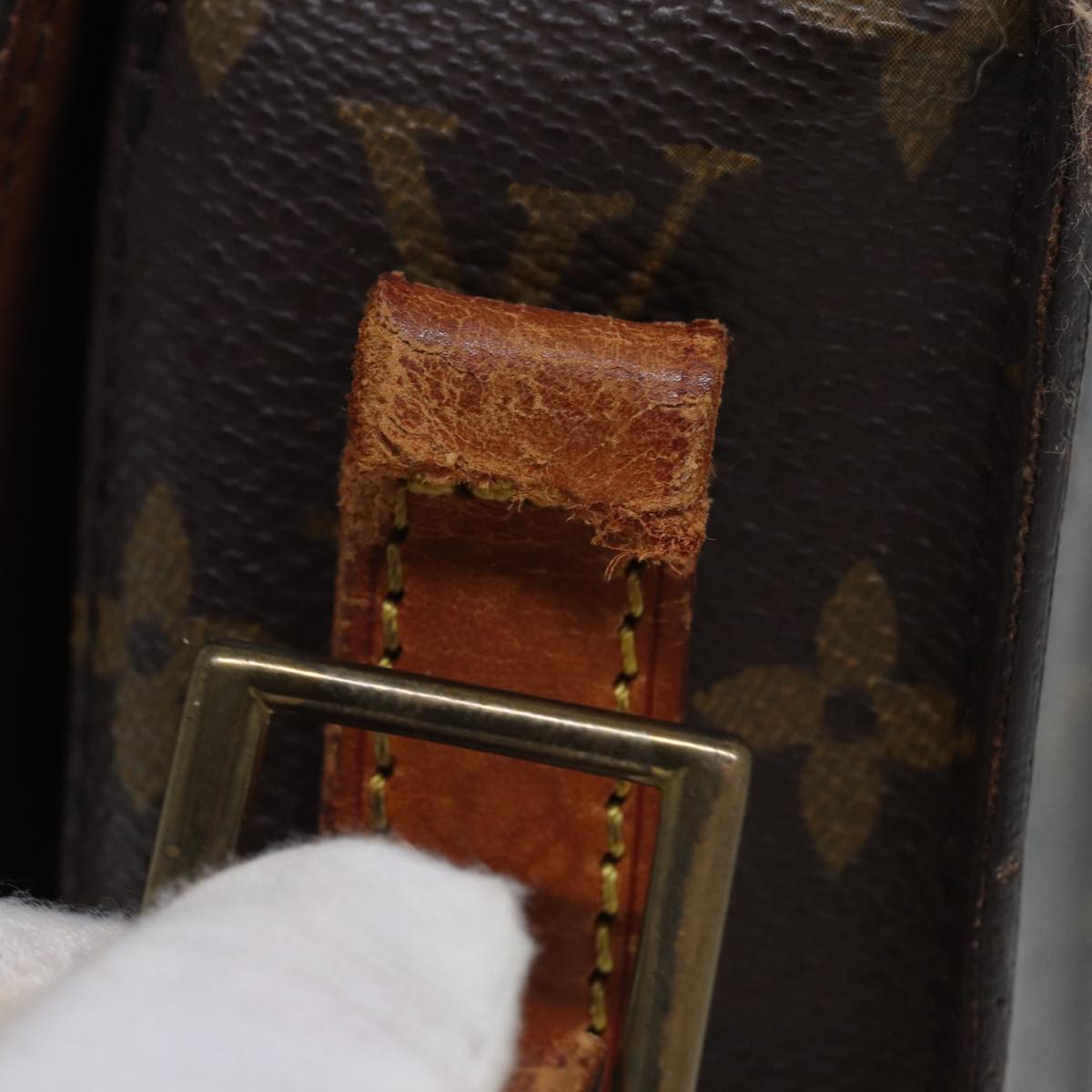 LOUIS VUITTON Monogram Saint Cloud GM Shoulder Bag M51242 78025