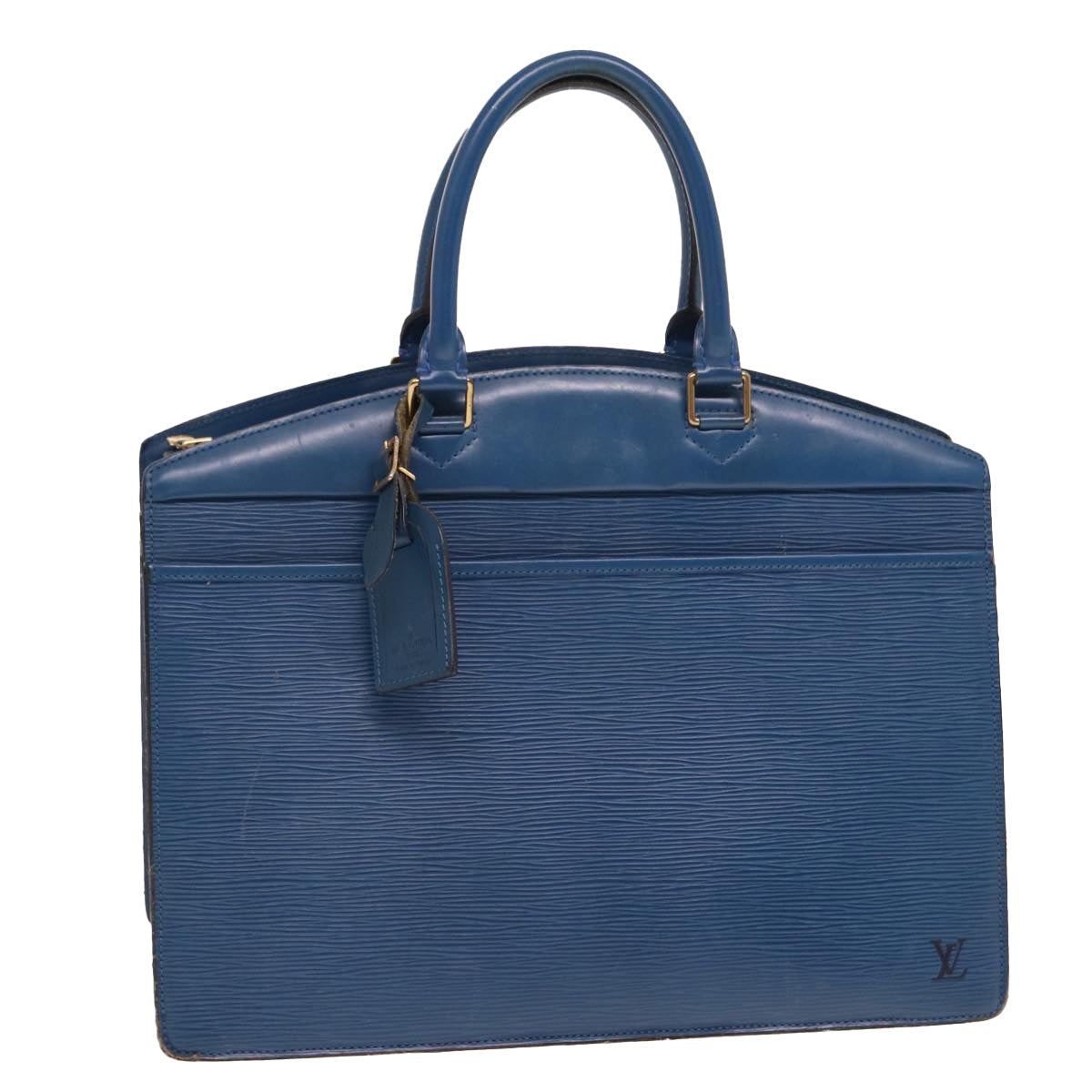 LOUIS VUITTON Epi Riviera Hand Bag Blue M48185 LV 78047