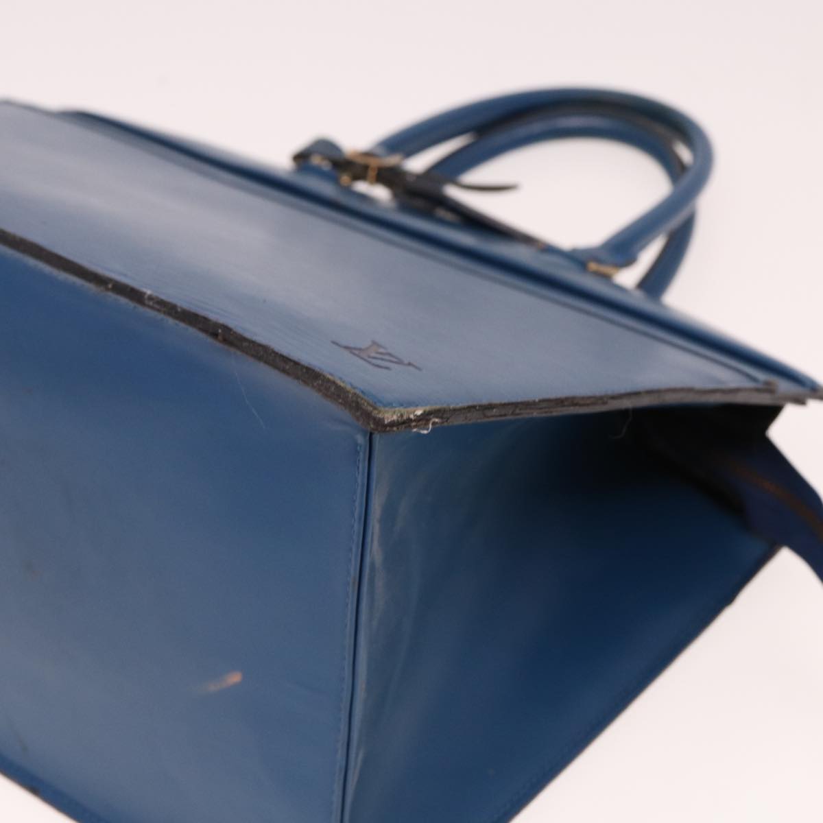 LOUIS VUITTON Epi Riviera Hand Bag Blue M48185 LV 78047