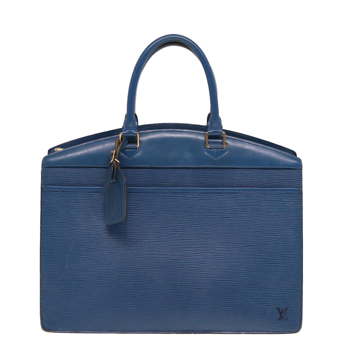 LOUIS VUITTON Epi Riviera Hand Bag Blue M48185 LV 78047