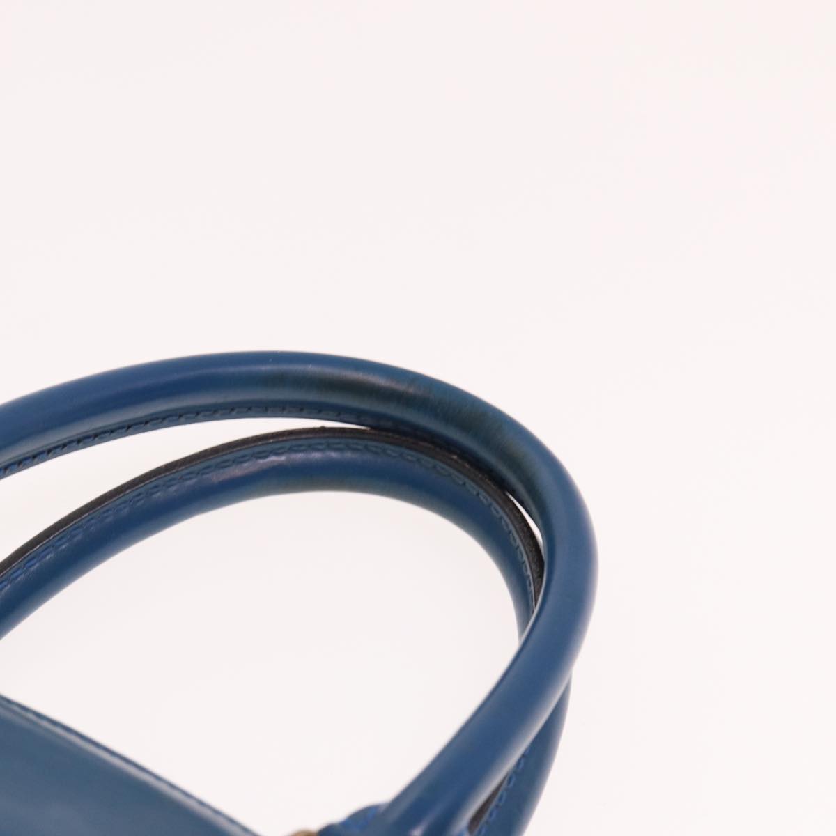 LOUIS VUITTON Epi Riviera Hand Bag Blue M48185 LV 78047