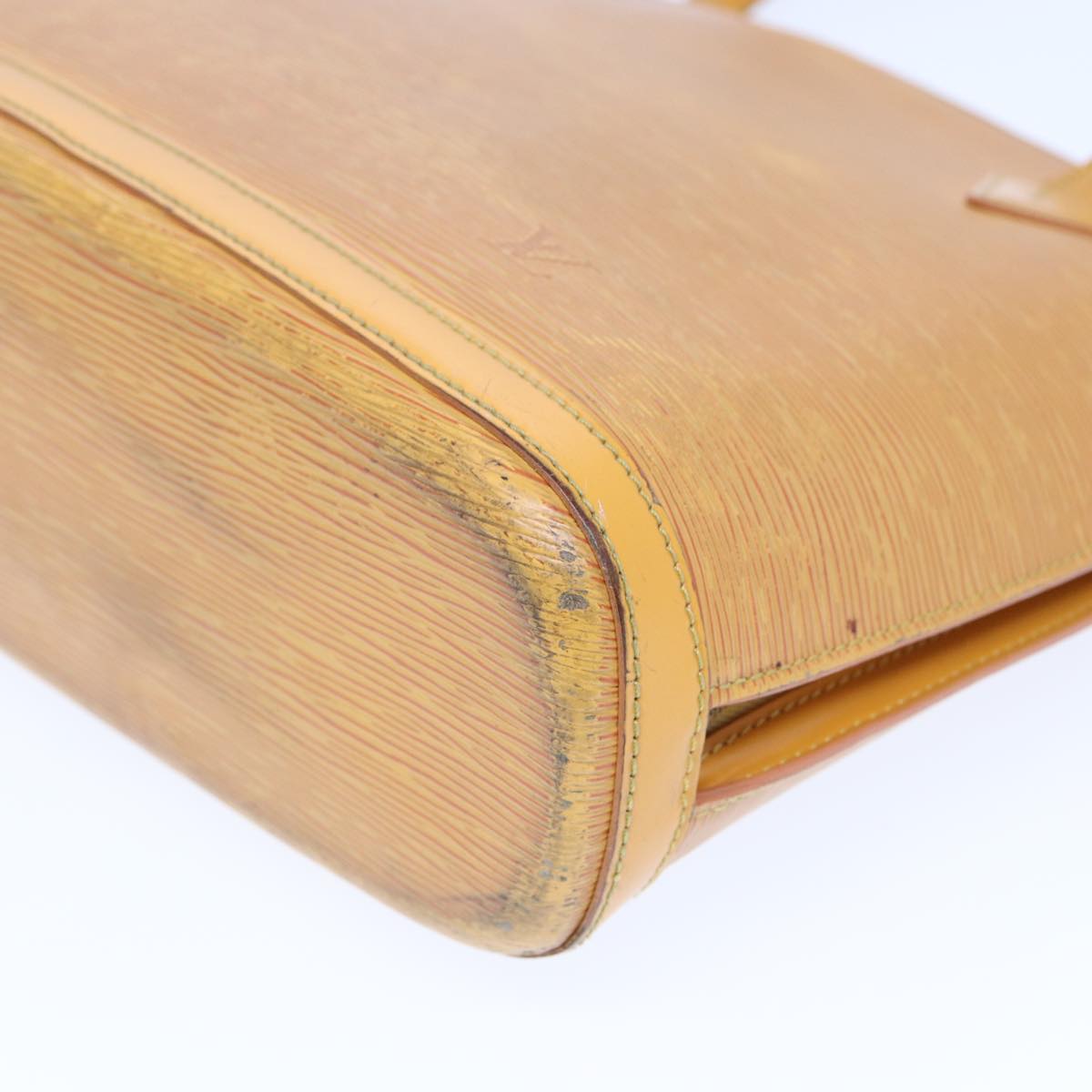 LOUIS VUITTON Epi Lussac Shoulder Bag Yellow M52289 LV 78050