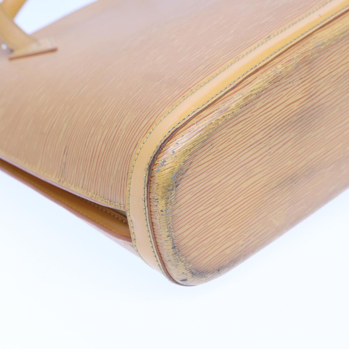 LOUIS VUITTON Epi Lussac Shoulder Bag Yellow M52289 LV 78050