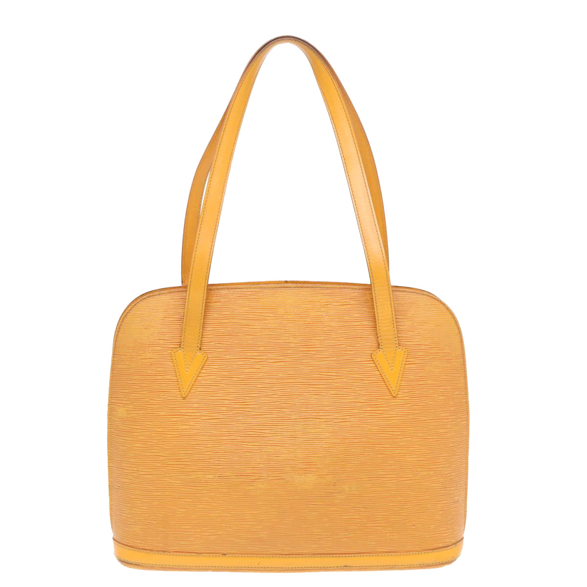 LOUIS VUITTON Epi Lussac Shoulder Bag Yellow M52289 LV 78050