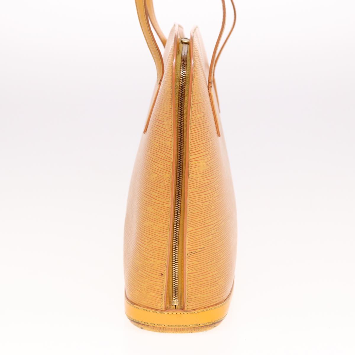 LOUIS VUITTON Epi Lussac Shoulder Bag Yellow M52289 LV 78050