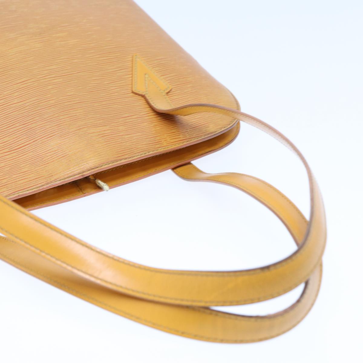 LOUIS VUITTON Epi Lussac Shoulder Bag Yellow M52289 LV 78050