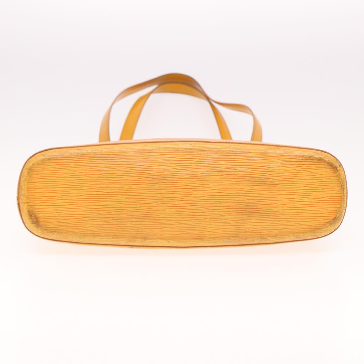 LOUIS VUITTON Epi Lussac Shoulder Bag Yellow M52289 LV 78050