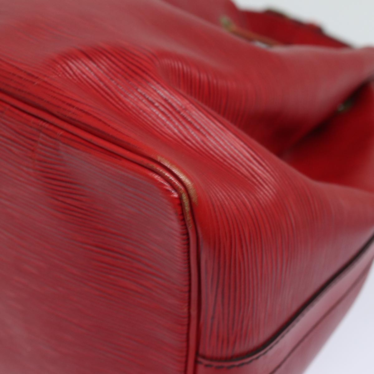 LOUIS VUITTON Epi Petit Noe Shoulder Bag Red M44107 LV 78053