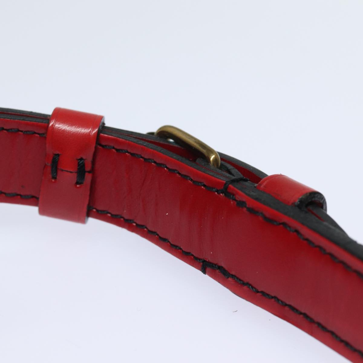 LOUIS VUITTON Epi Petit Noe Shoulder Bag Red M44107 LV 78053