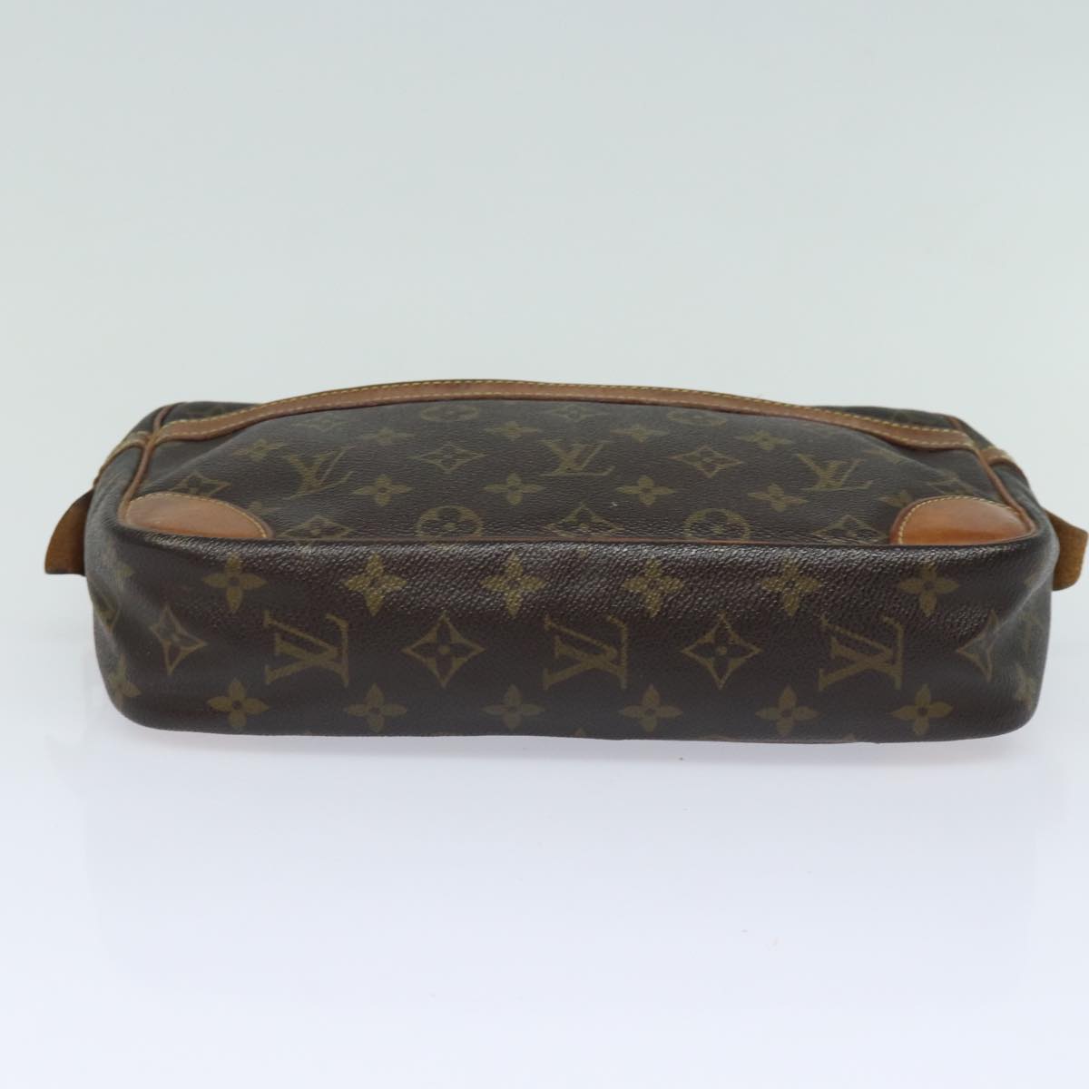 LOUIS VUITTON Monogram Compiegne 28 Clutch Bag M51845 LV 78057