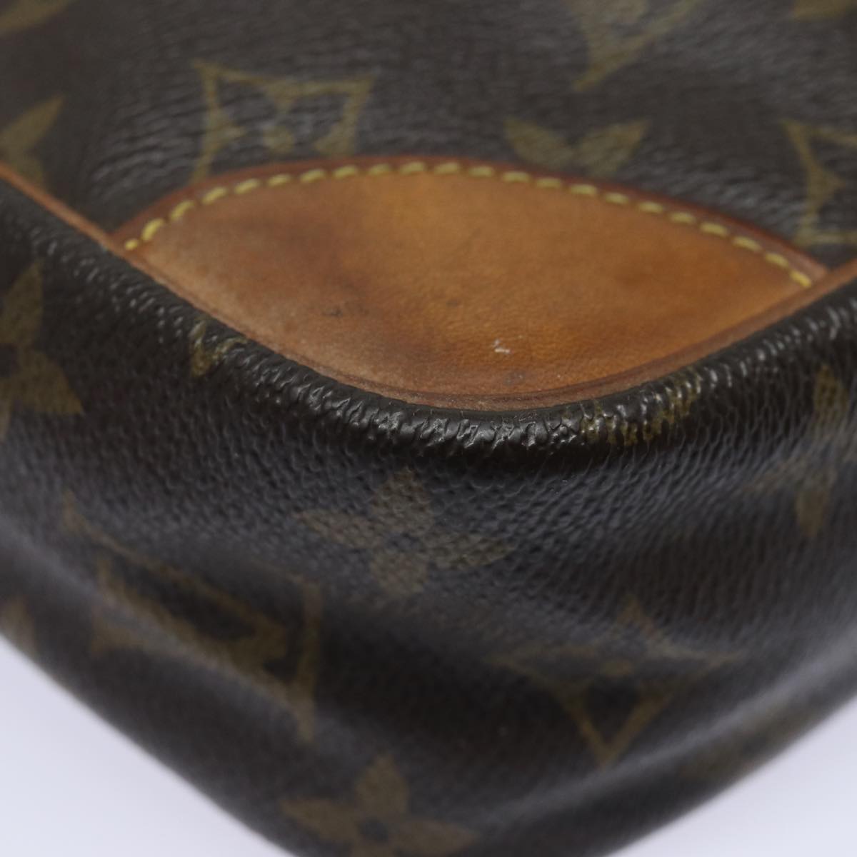 LOUIS VUITTON Monogram Compiegne 28 Clutch Bag M51845 LV 78057