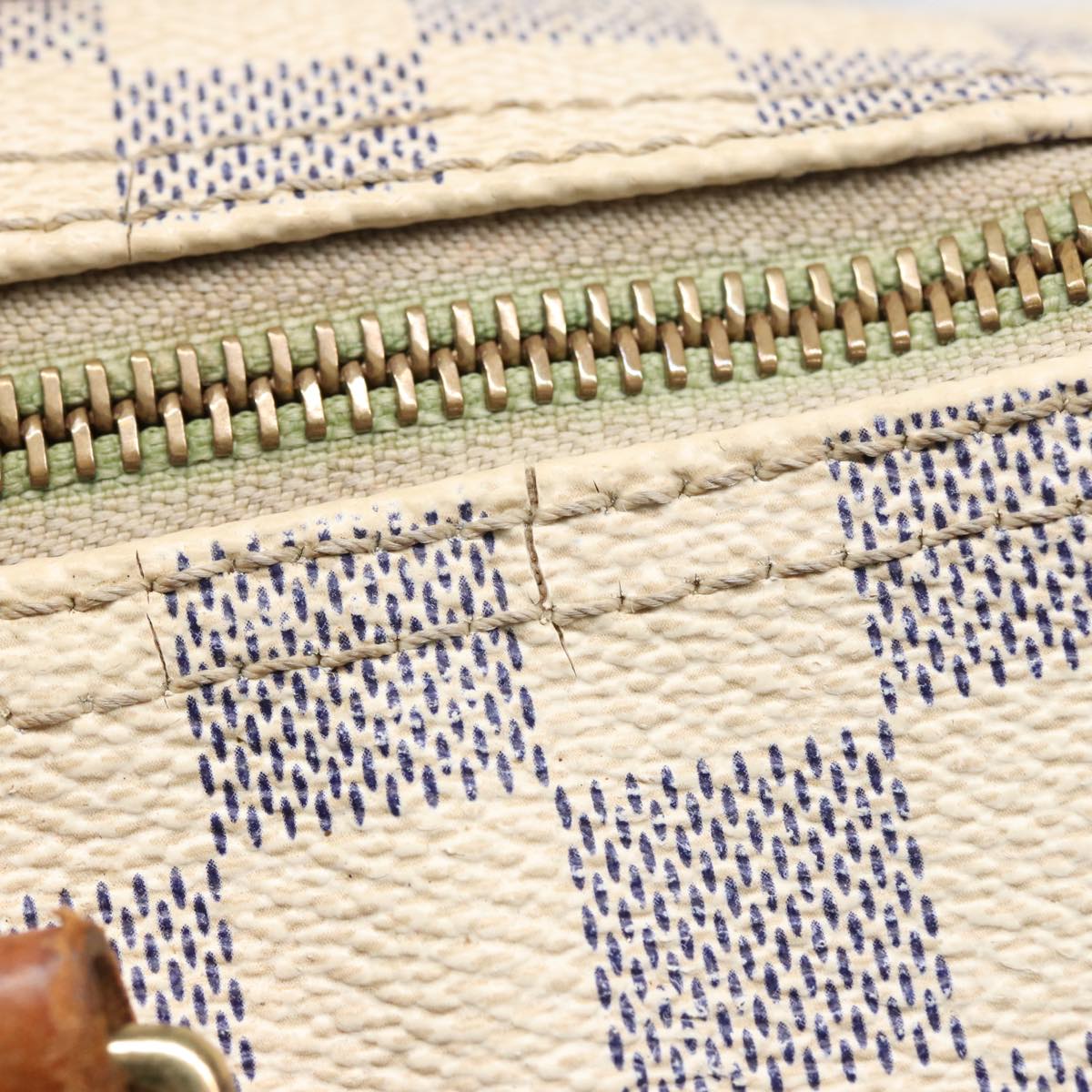 LOUIS VUITTON Damier Azur Speedy 30 Hand Bag N41533 LV 78068