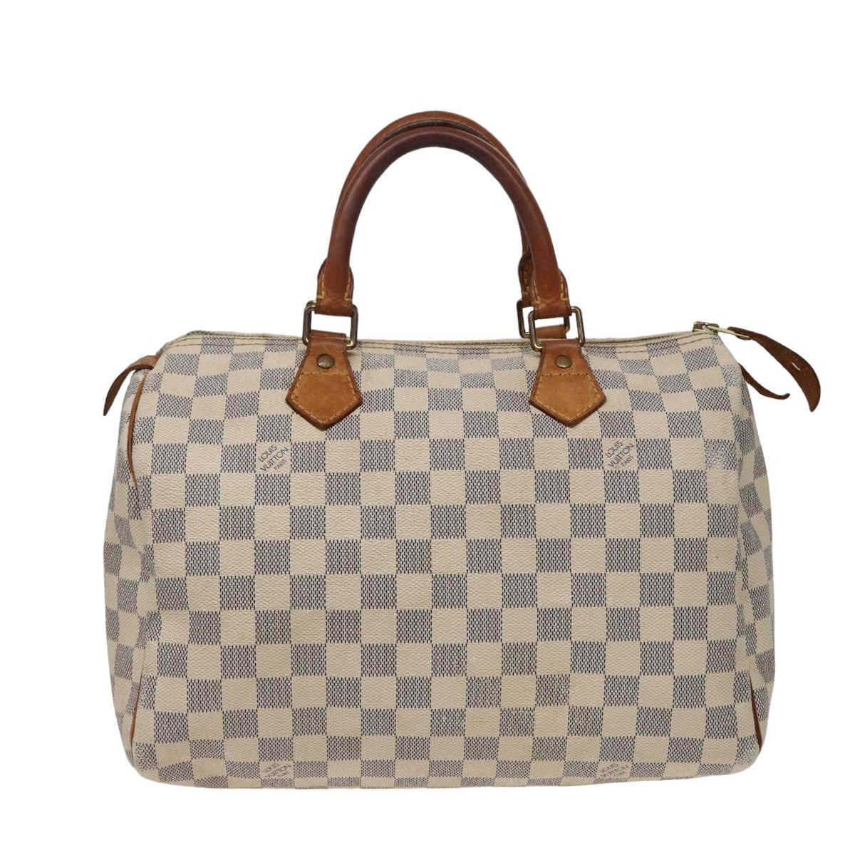 LOUIS VUITTON Damier Azur Speedy 30 Hand Bag N41533 LV 78068