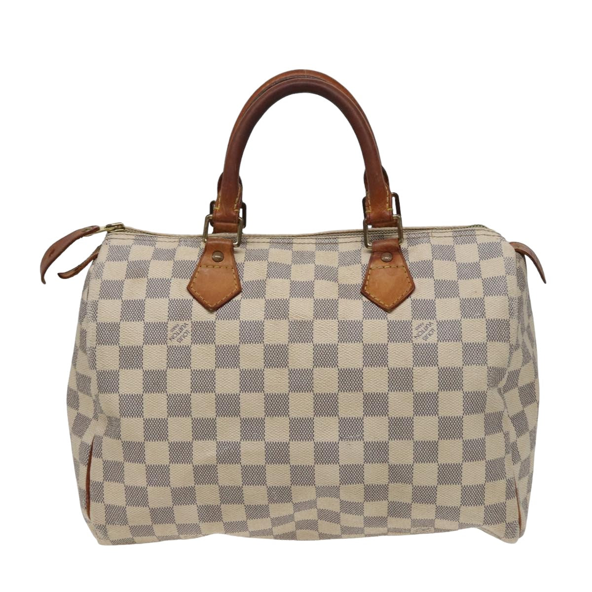 LOUIS VUITTON Damier Azur Speedy 30 Hand Bag N41533 LV 78068