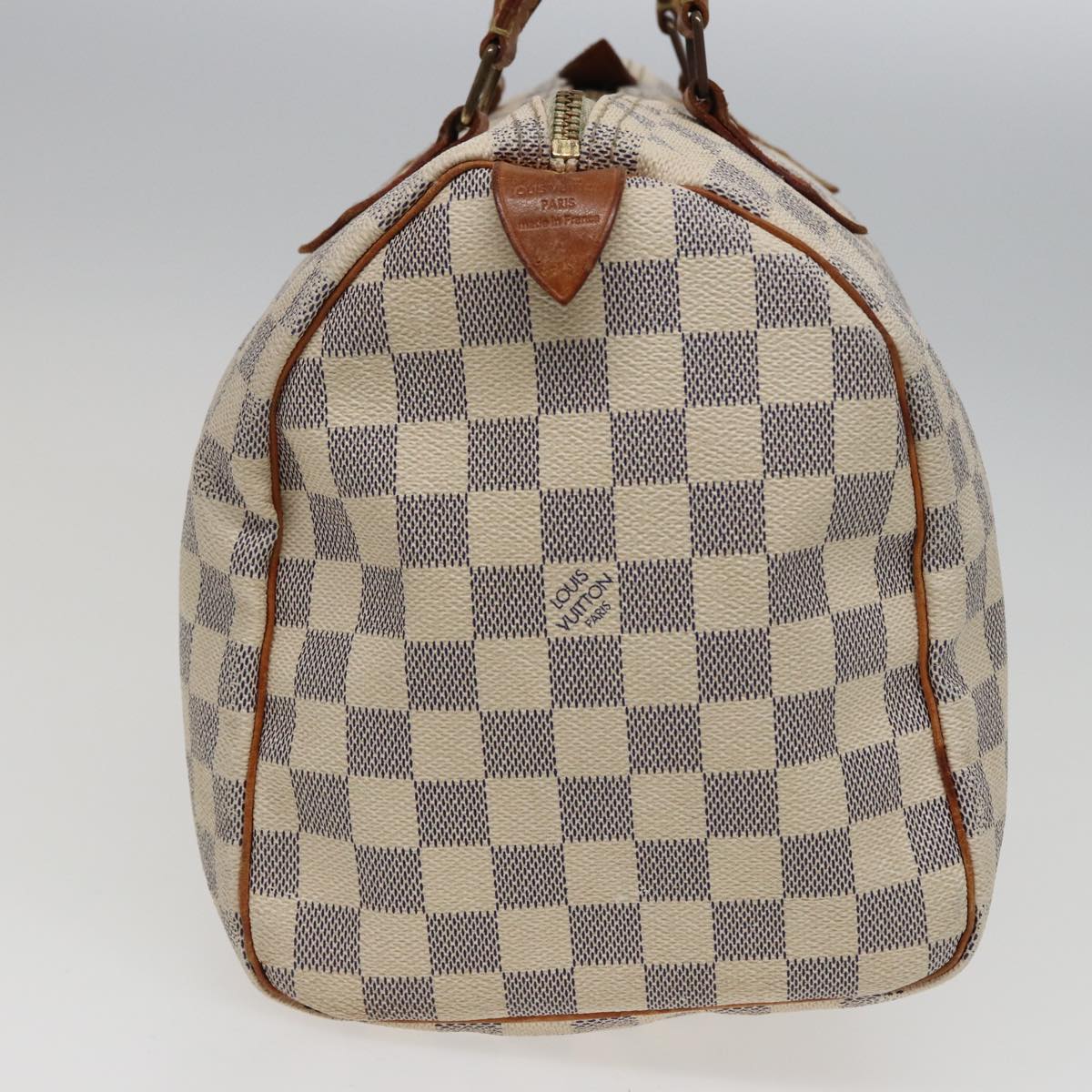 LOUIS VUITTON Damier Azur Speedy 30 Hand Bag N41533 LV 78068