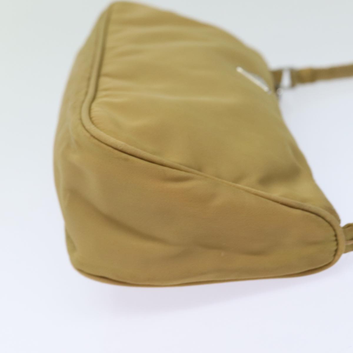 Luxury PradaAccessory Pouch Nylon Beige 78075