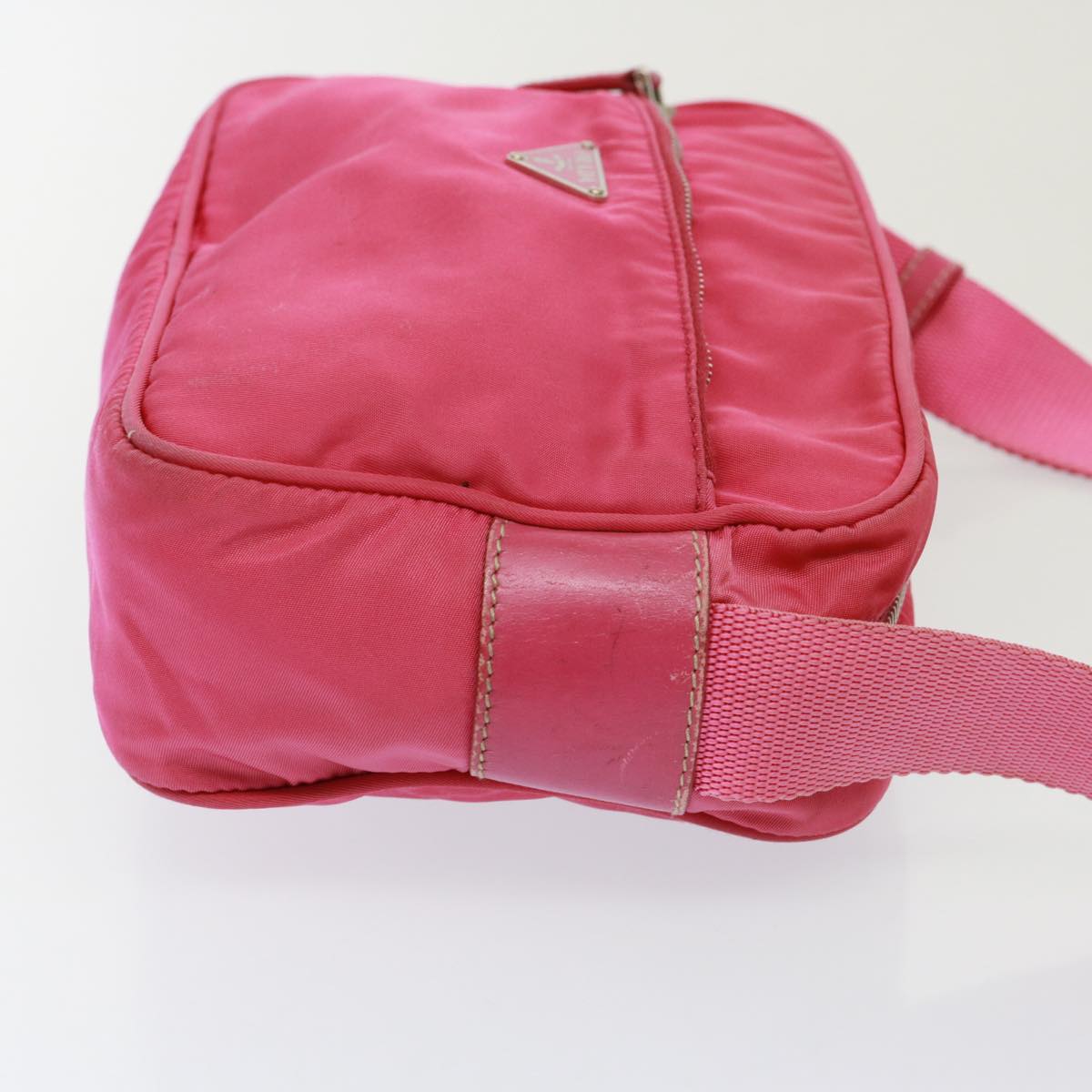 Luxury PradaShoulder Bag Nylon Pink 78078