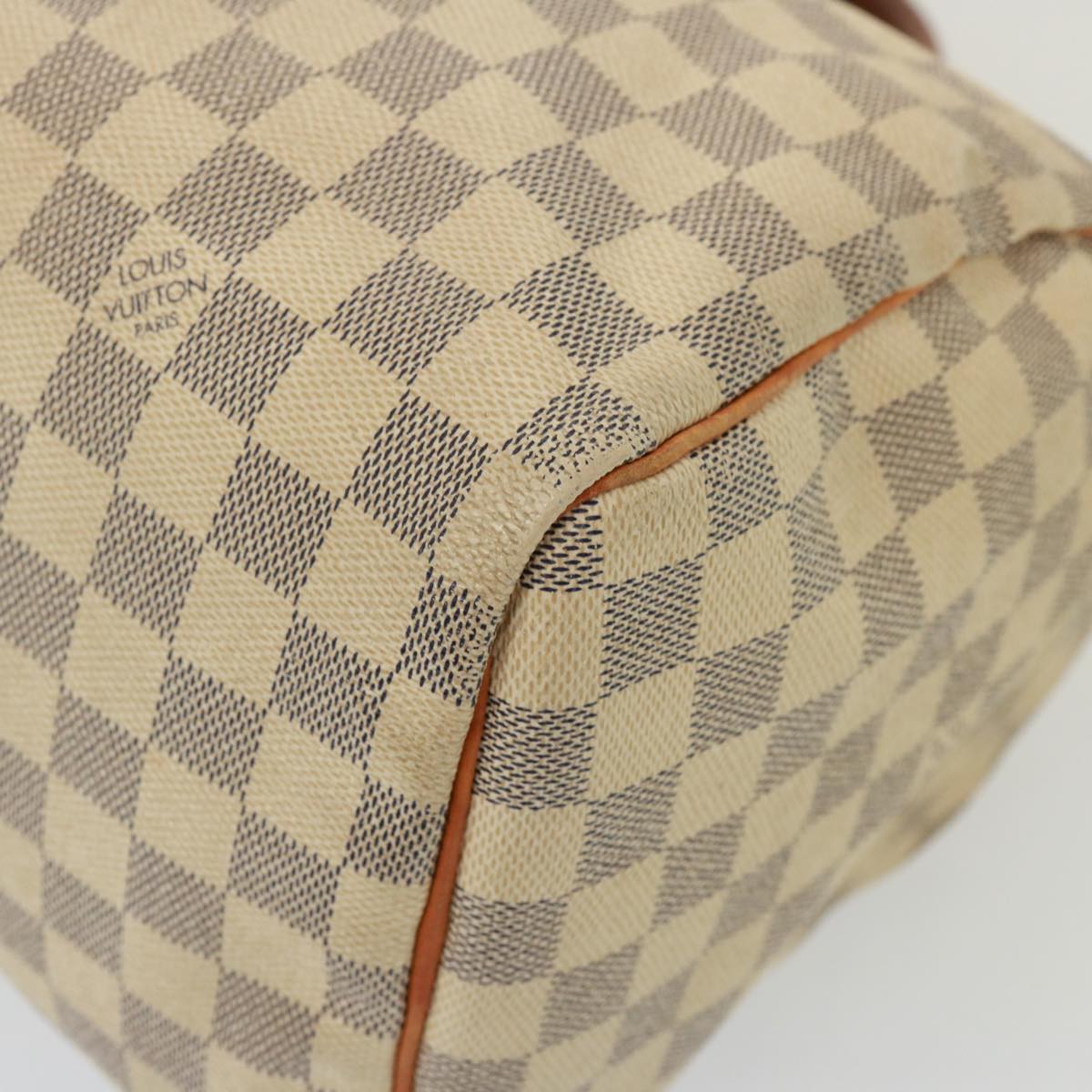 LOUIS VUITTON Damier Azur Speedy 30 Hand Bag N41533 LV 78201
