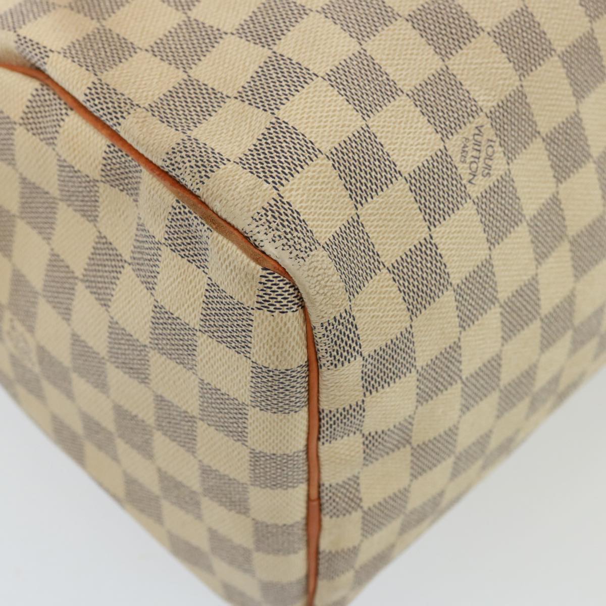 LOUIS VUITTON Damier Azur Speedy 30 Hand Bag N41533 LV 78201