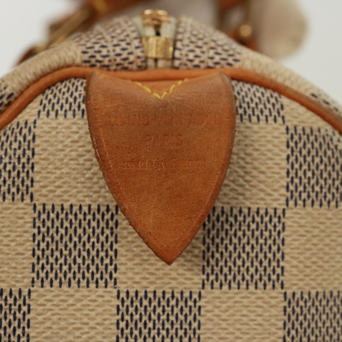 LOUIS VUITTON Damier Azur Speedy 30 Hand Bag N41533 LV 78201