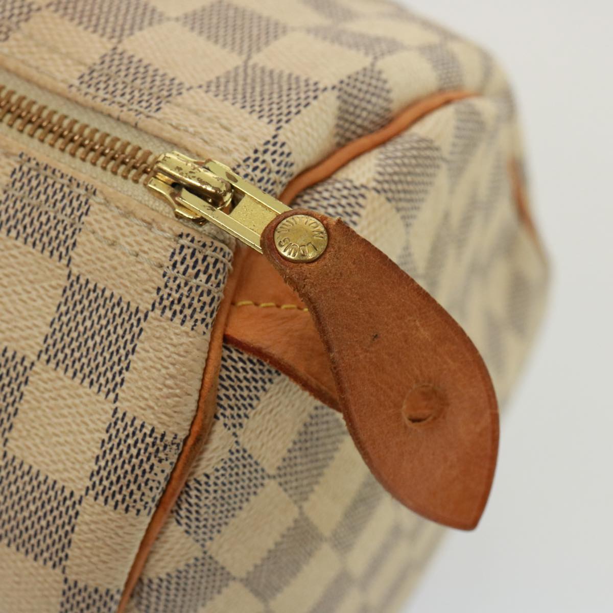 LOUIS VUITTON Damier Azur Speedy 30 Hand Bag N41533 LV 78201