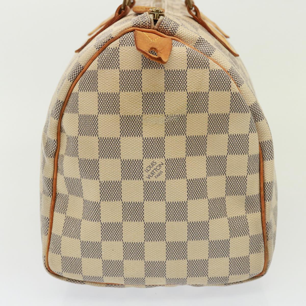 LOUIS VUITTON Damier Azur Speedy 30 Hand Bag N41533 LV 78201