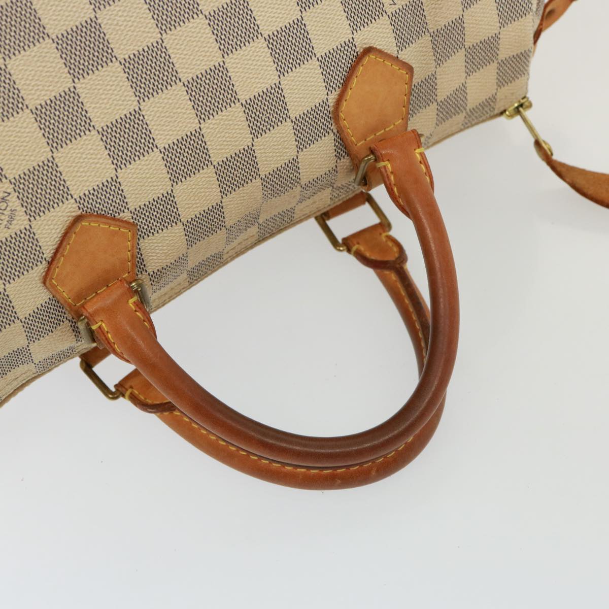 LOUIS VUITTON Damier Azur Speedy 30 Hand Bag N41533 LV 78201